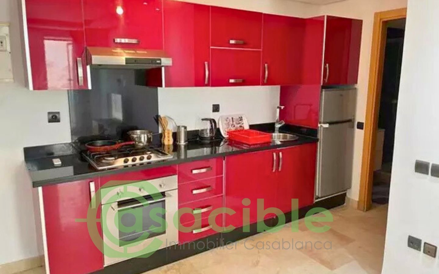 Location Studio Meublé à Racine Casablanca (1)