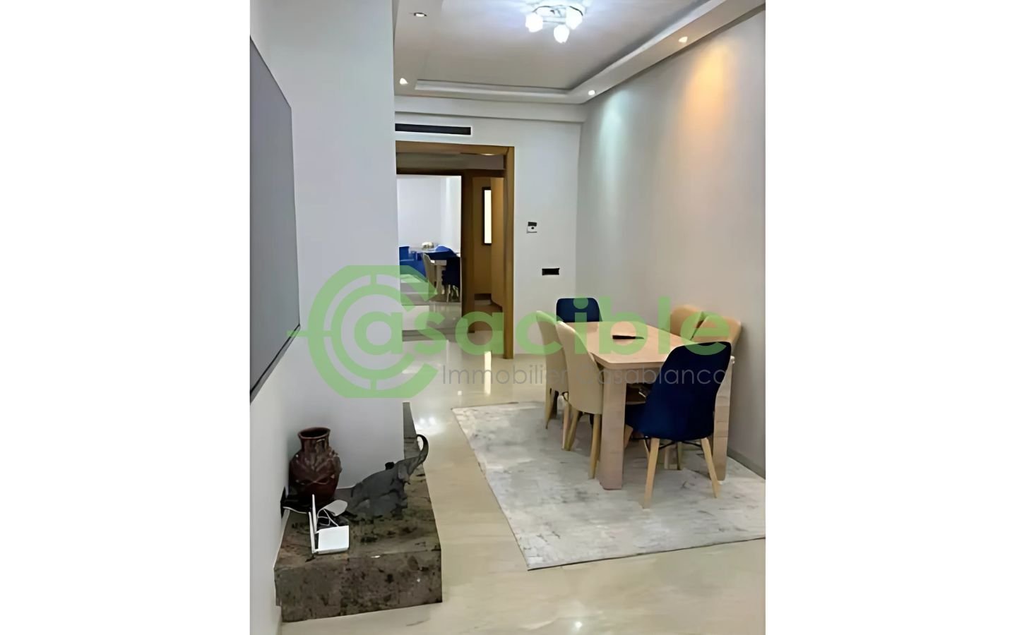 Location Appartement Meublé 83 m² à Bourgogne Casablanca (1)