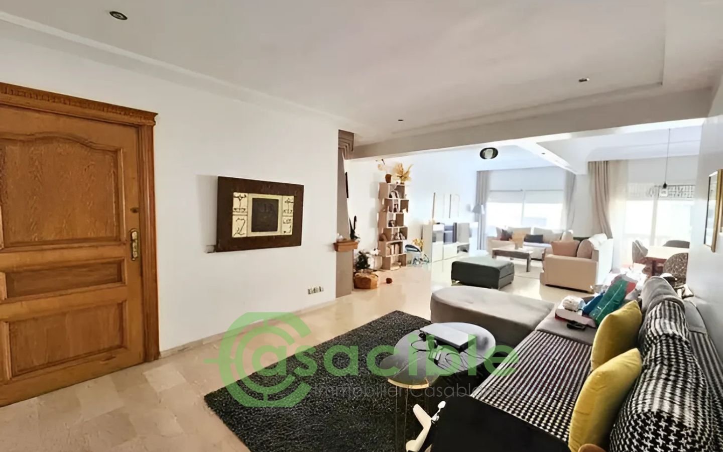 Location Appartement Vide Haut Standing 150 m² à Les Princesses Casablanca