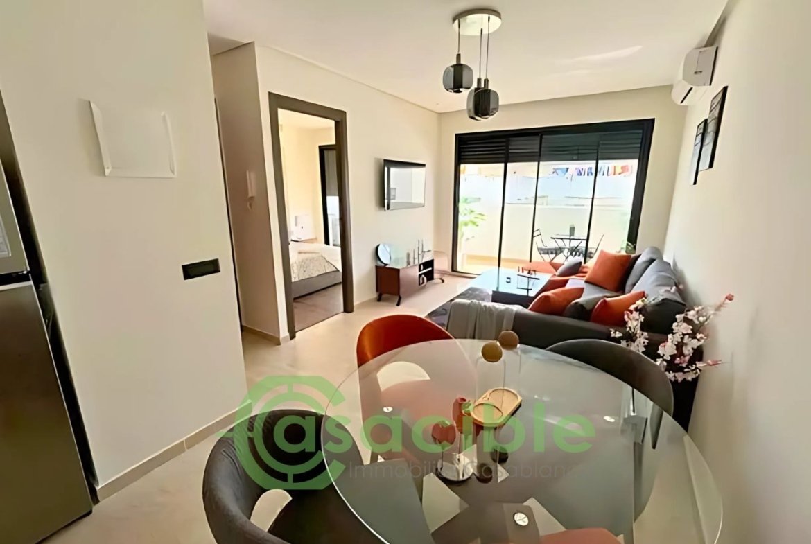 Location Studio Meublé Haut Standing 45 m² à Bourgogne Casablanca