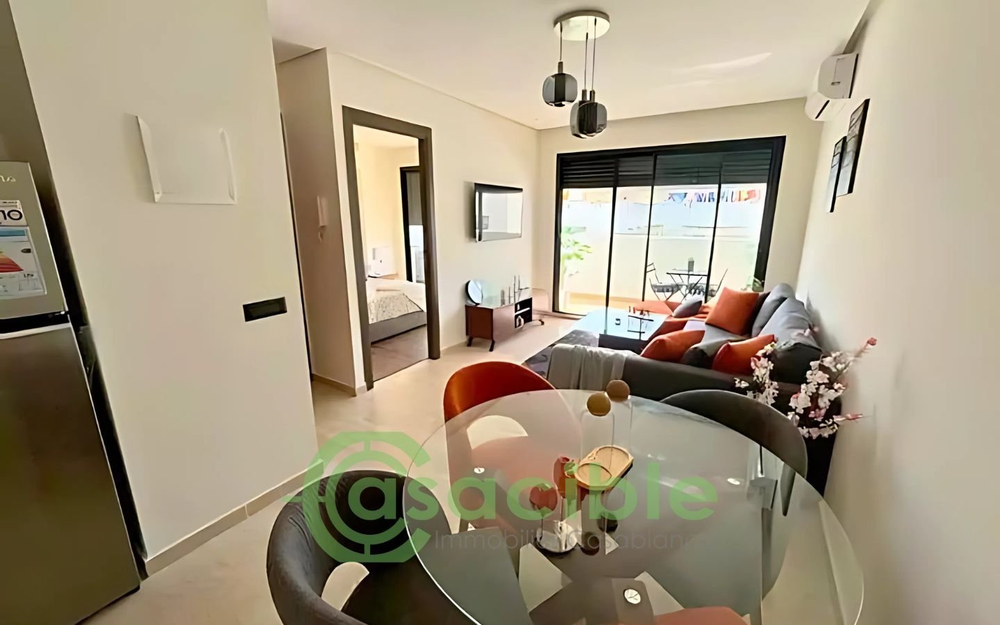 Location Studio Meublé Haut Standing 45 m² à Bourgogne Casablanca